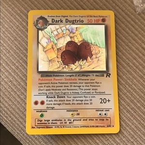 Holo Dark Dugtrio Pokémon Card